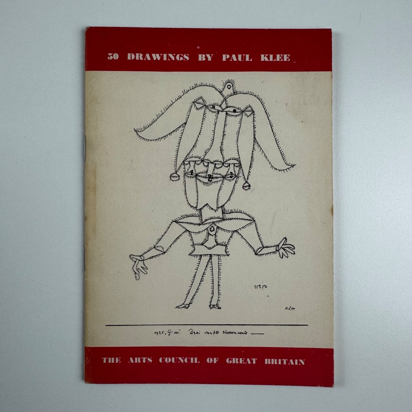50 Drawings by Paul Klee. Collection of Curt Valentin New York | Arts Council, ICA 1954