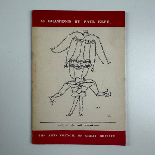50 Drawings by Paul Klee. Collection of Curt Valentin New York | Arts Council, ICA 1954
