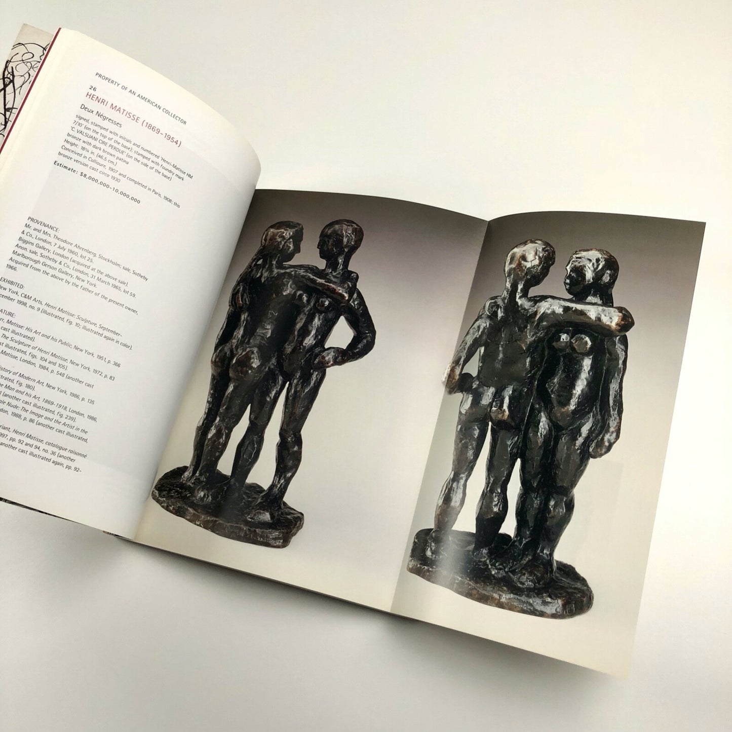 Christie's New York catalogue – Impressionist and Modern Art incl. René Gaffé | November 2001