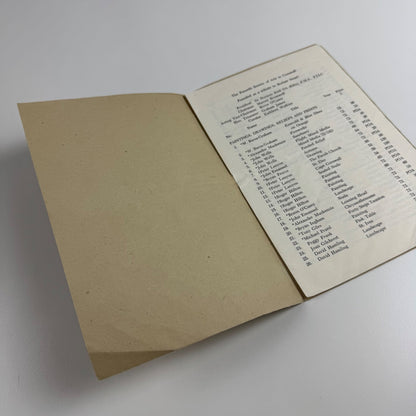 Catalogue Penwith Society Gallery winter exhibition 1972/73