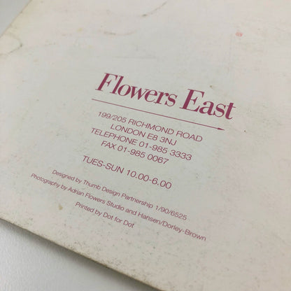John Loker | Flowers East 1990 exhibition catalogue