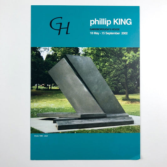 Phillip King – Gainsborough's House – private view invitation card, 2002