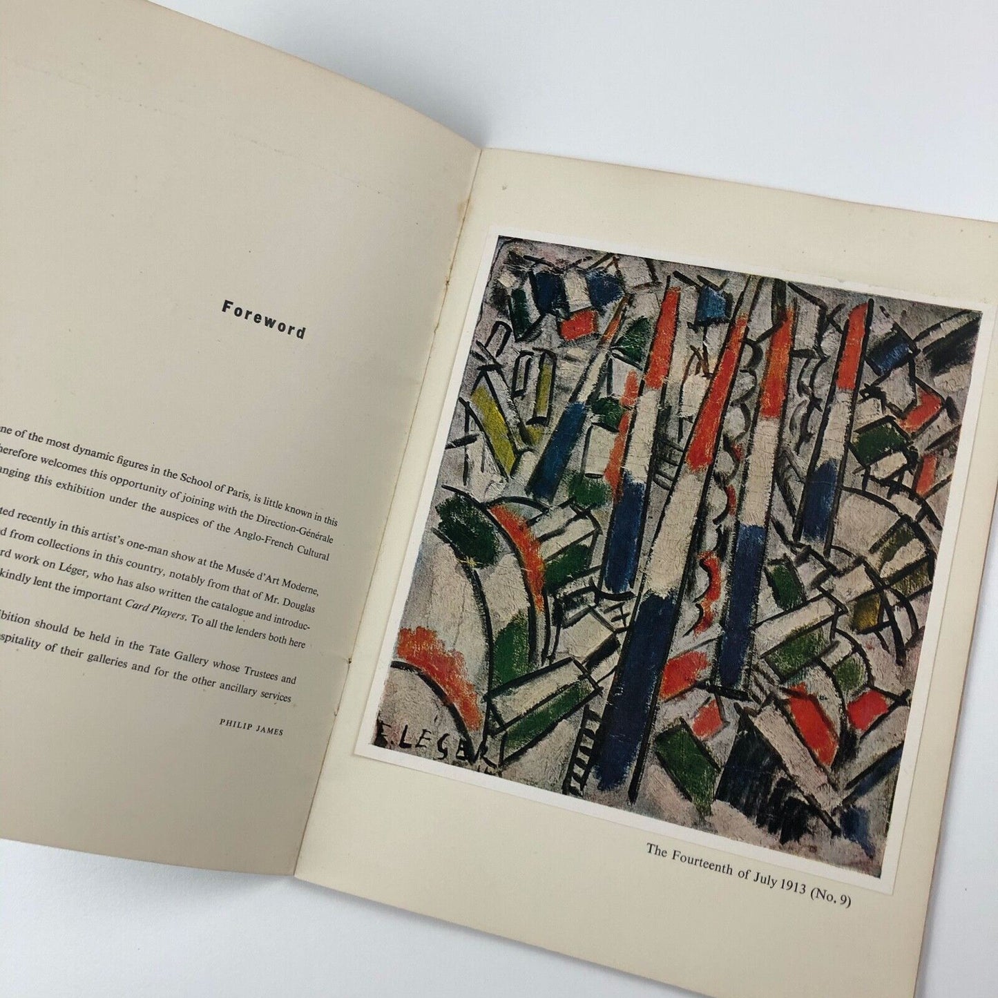 Fernand Léger An exhibition of paintings, drawings, lithographs and book illustration | Association Française d’Action Artistique exhibition / Tate Gallery, 1950