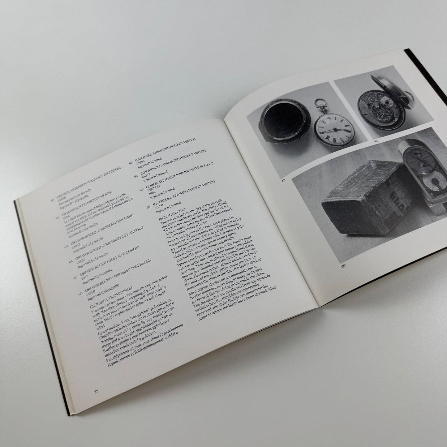 About Time. Amser Dyn An exhibition of Welsh timepieces Welsh Arts Council 1981