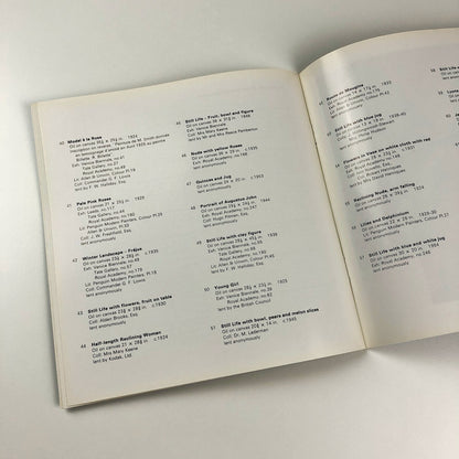 Matthew Smith A loan Exhibition | Arthur Tooth & Sons Ltd 1976