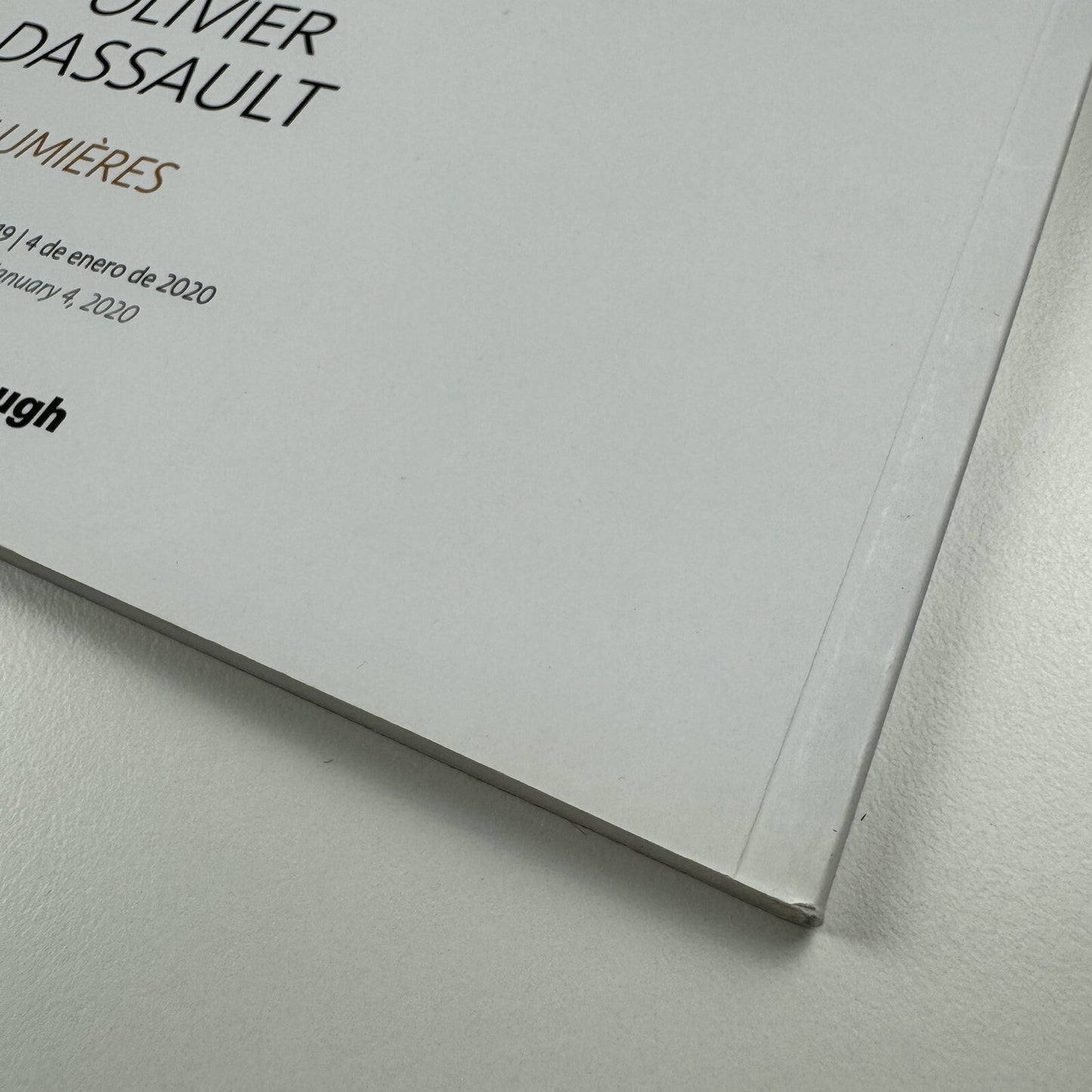 Olivier Dassault. Lumières | Galería Marlborough, Madrid catalogue, 2019/20