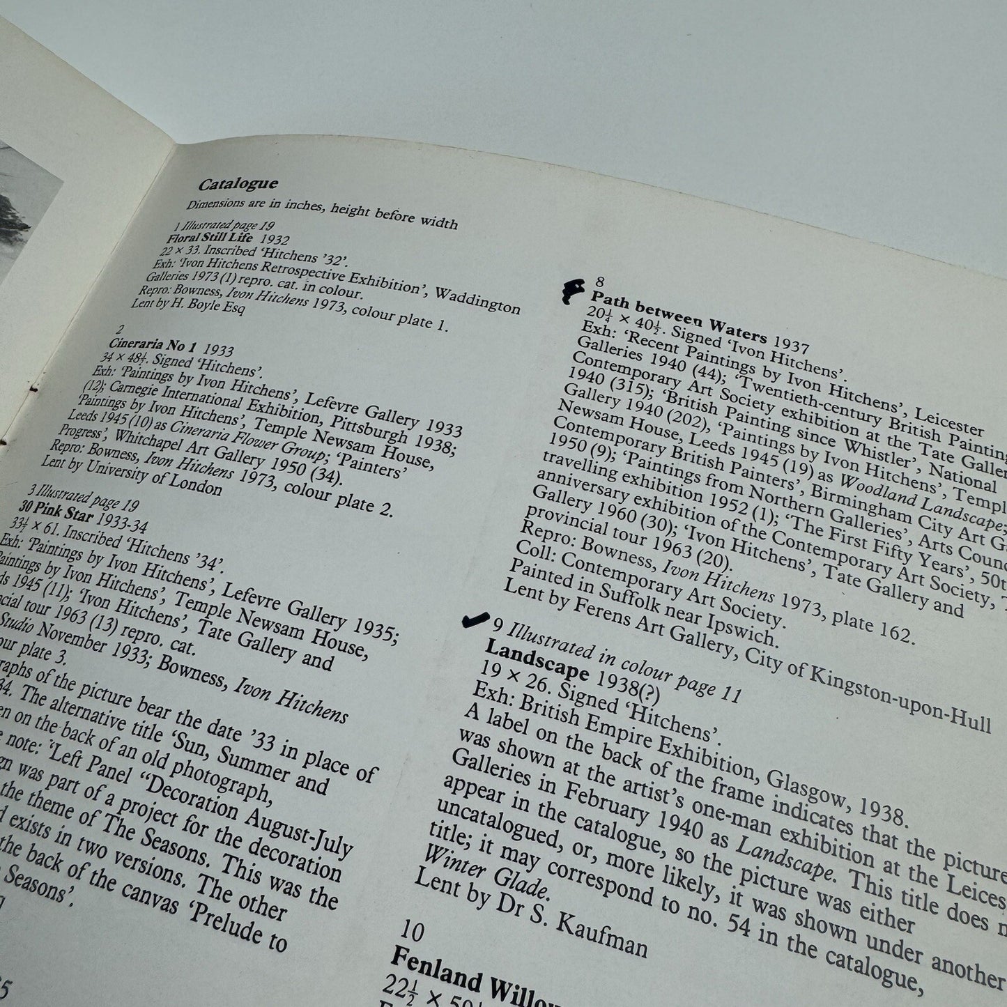 Ivon Hitchens | Royal Academy of Arts 1979 exhibition catalogue