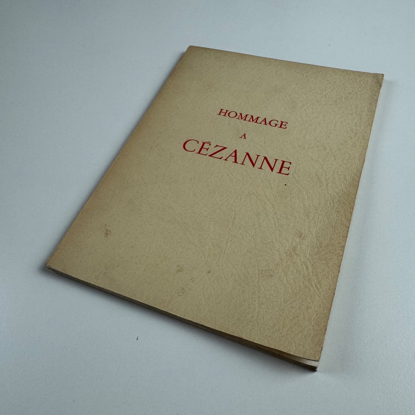 Hommage a Cézanne | Orangerie des Tuileries Éditions des Musées Nationaux, 1954