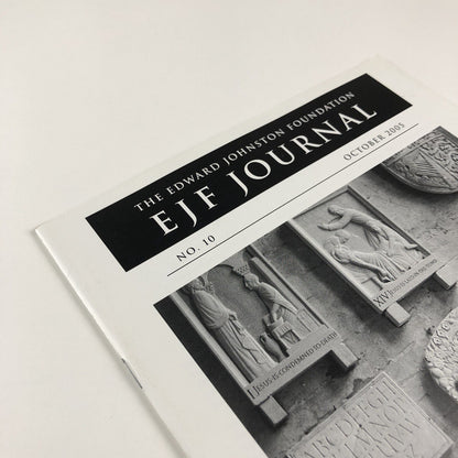EJF Journal - Edward Johnston No 10 Oct 2005 | The Carving Cribbs, Henry Hooper