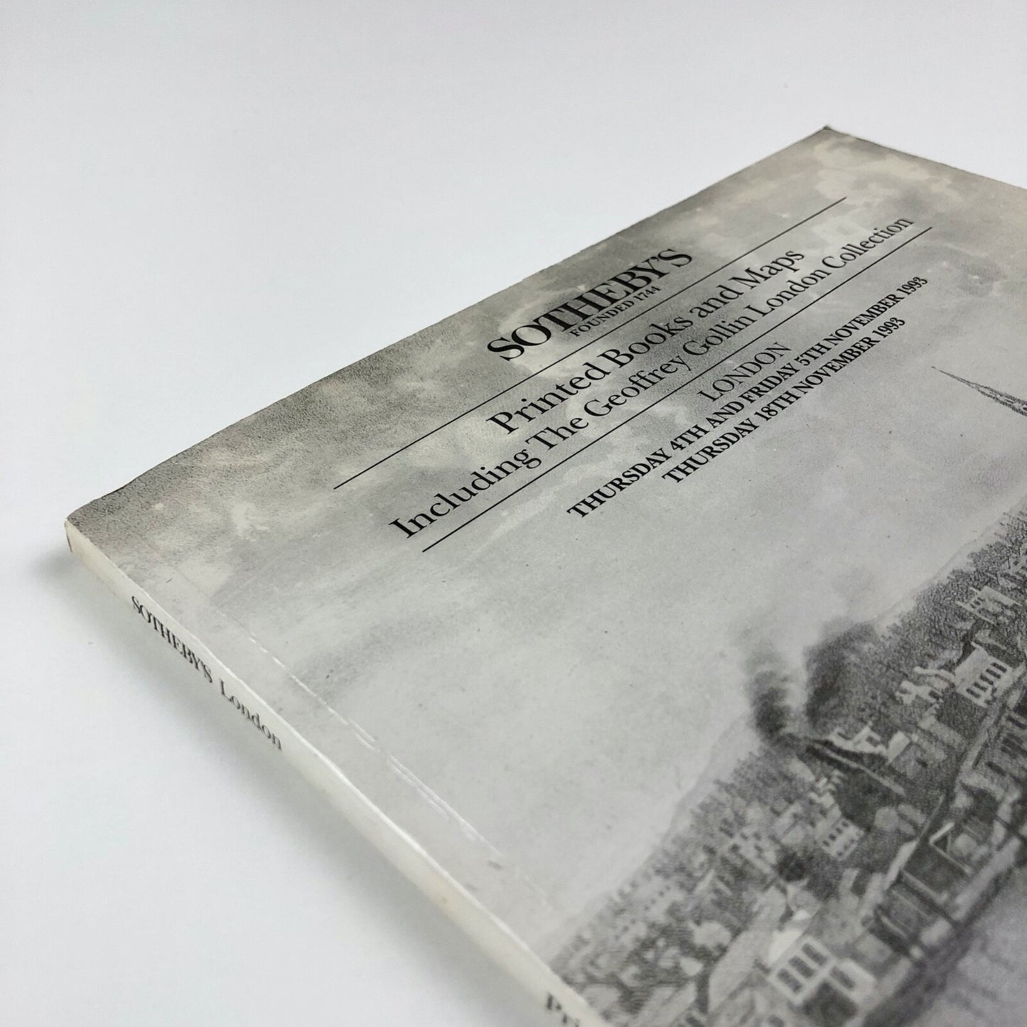 Printed Books and Maps | The Geoffrey Gollin London collection | Sotheby's, November 1993 catalogue