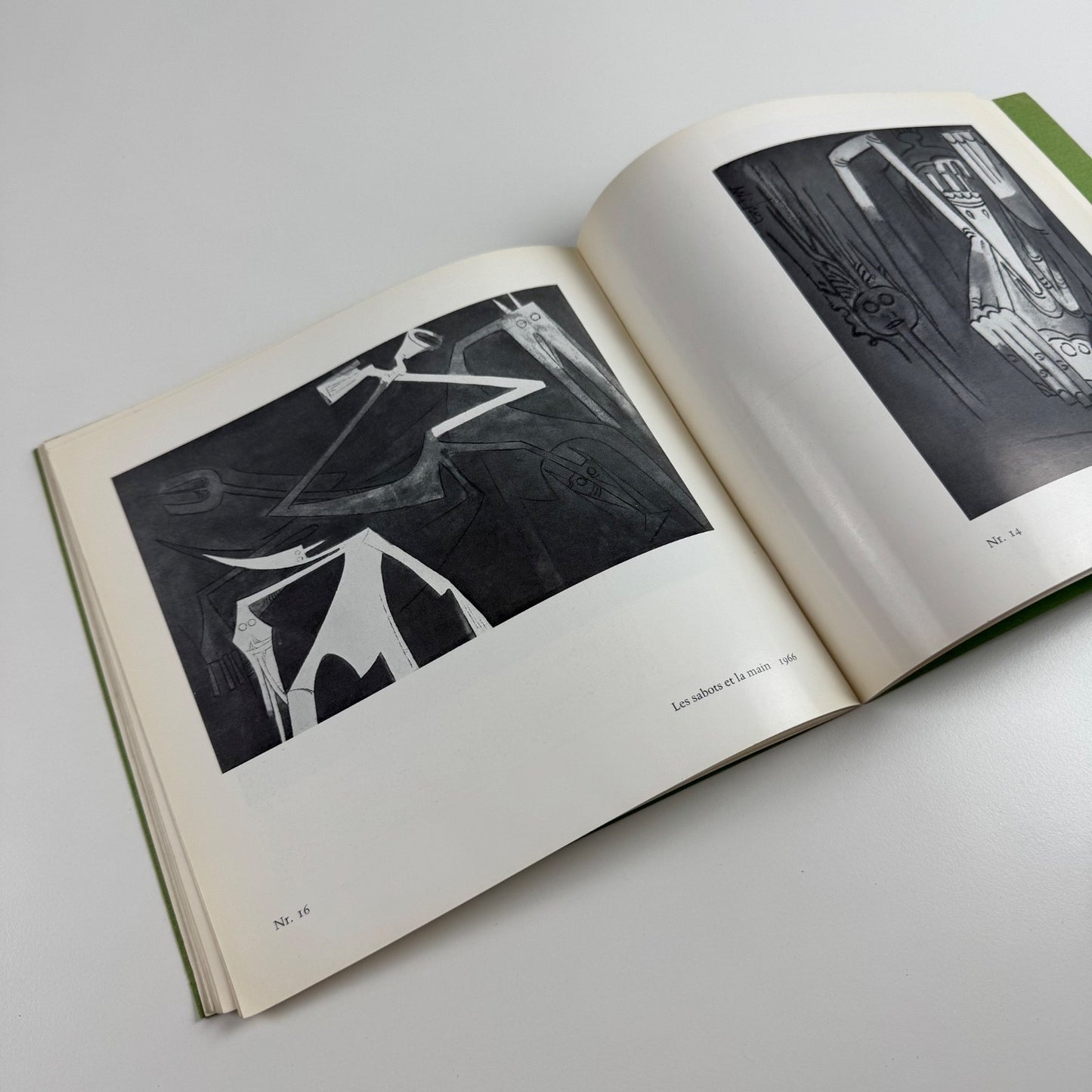 Wifredo Lam. Oelbilder Zeichnungen druckgraphik Frankfurter Kunstkabinett 1969