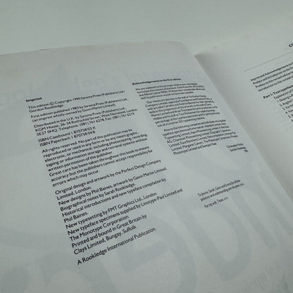 Rookledge’s International Typefinder | Christopher Perfect, revised by Phil Baines, 1990