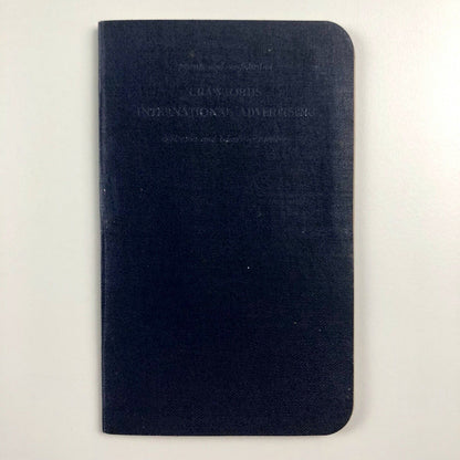 W.S. Crawford Crawfords advertising agency address book November 1952 includes Ashley Havinden