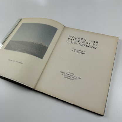 Modern War – C.R.W. Nevinson | Grant Richards Ltd, 1917 | Intro P. G. Konody