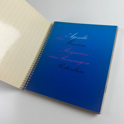 Agenda (Diary) Museum Boymans-van Beuningen Rotterdam, 1977