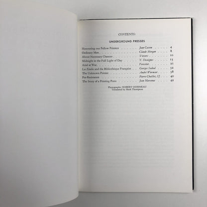 Imprimeries Clandestines | Pentagram Papers 13