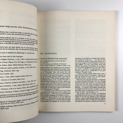 Delacroix paintings, drawings and lithographs | Arts Council catalogue, 1964