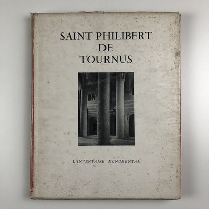 Saint-Philibert de Tournus |  Photographs by Georges de Mire | Text by J Vallery-Radot | M. Girodias, 1955