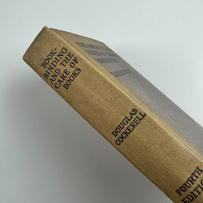 The artistic crafts series of technical handbooks. Bookbinding by Douglas Cockerell | John Hogg, fourth edition, 1915