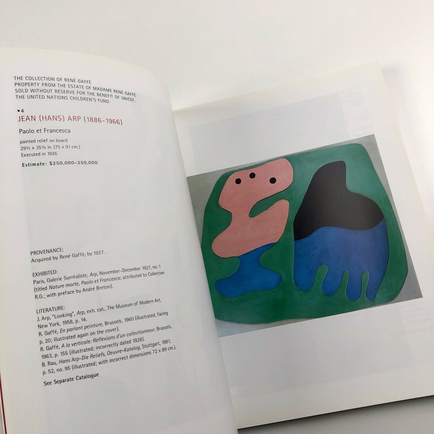 Christie's New York catalogue – Impressionist and Modern Art incl. René Gaffé | November 2001