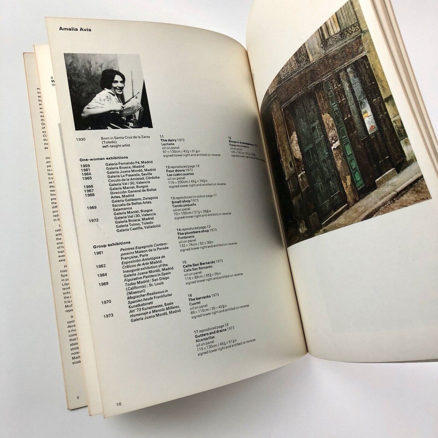 Contemporary Spanish Realists | Marlborough Fine Art (London) catalogue, 1973 - catalogue design by Gordon House