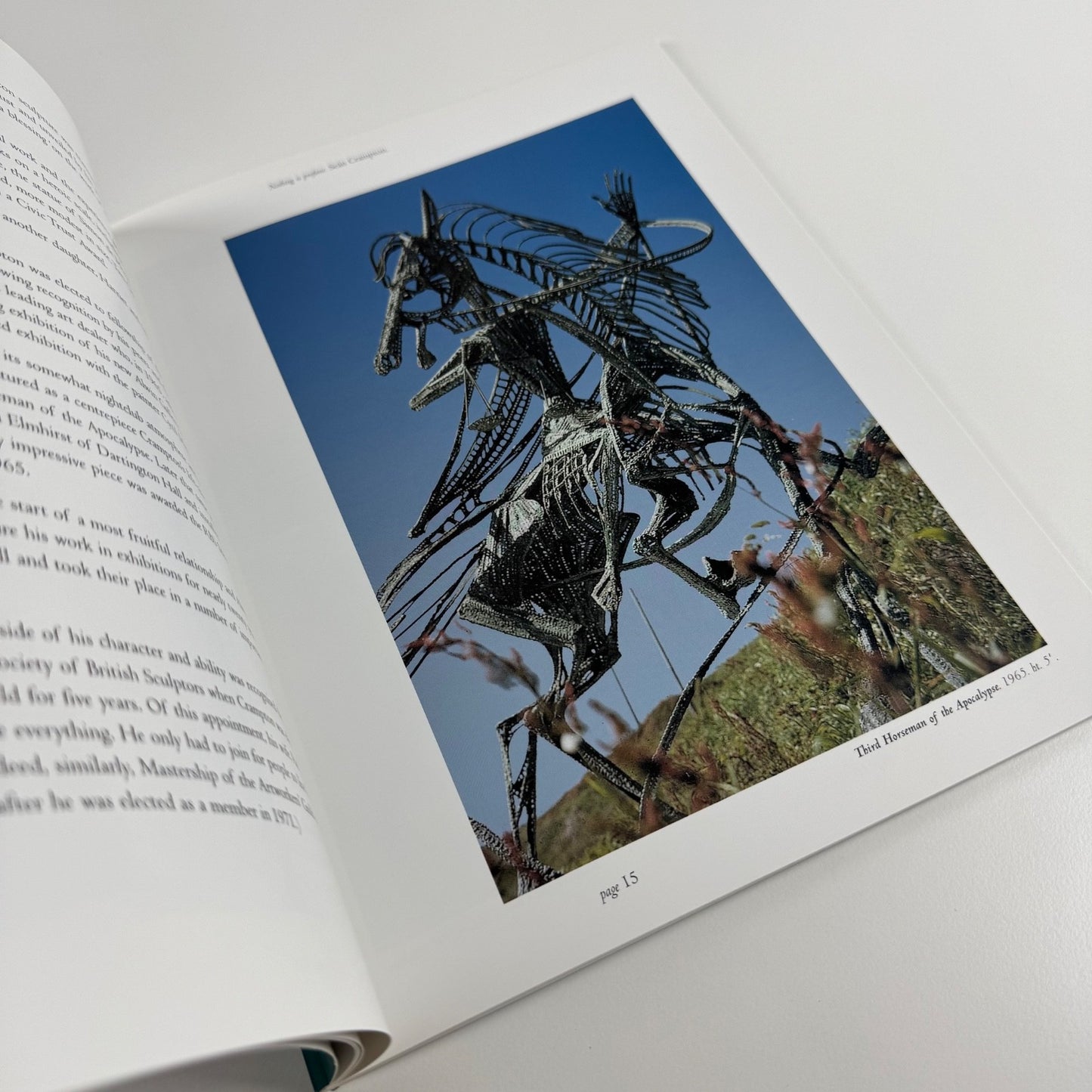 Nothing is profane. Seán Crampton Sculptor text by John Lloyd | St Edmund, 2000 inscribed