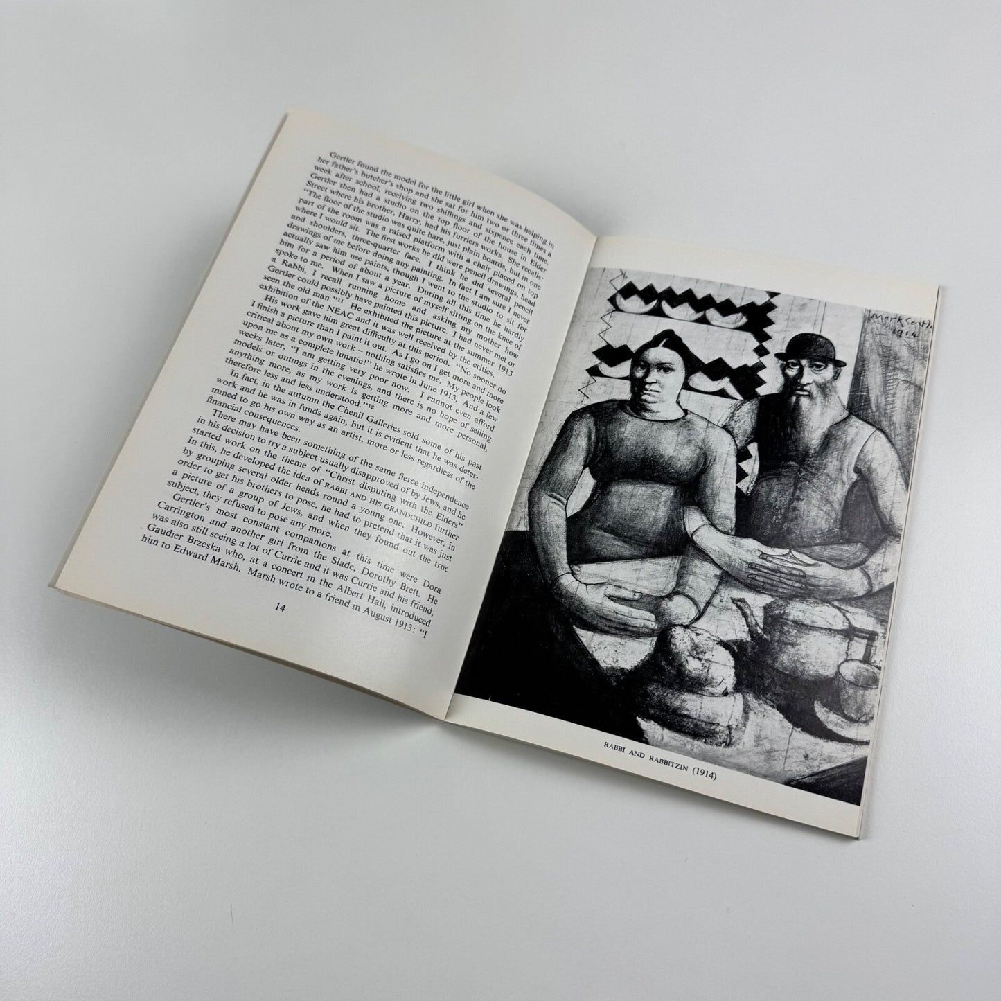 Mark Gertler | Graves Art Gallery, Sheffield, June 1971