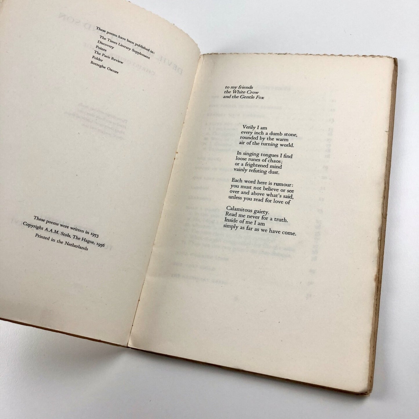 Devil, Maggot and Son by Christopher Logue | Peter Russell, 1956 limited edition of 250 copies