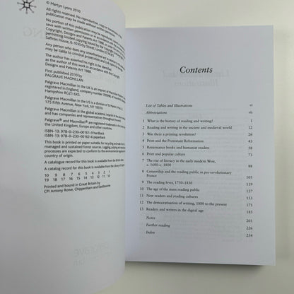 A History of Reading and Writing in the Western World | Martyn Lyons | Palgrave, 2010