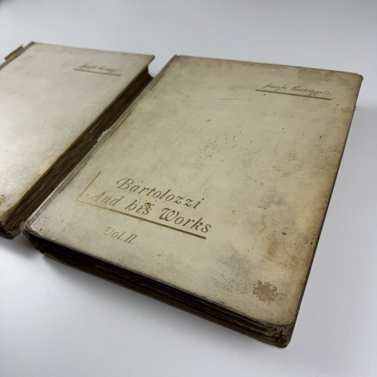 Bartolozzi and his works by Andrew W. Tuer | London Field & Tuer | Two volumes