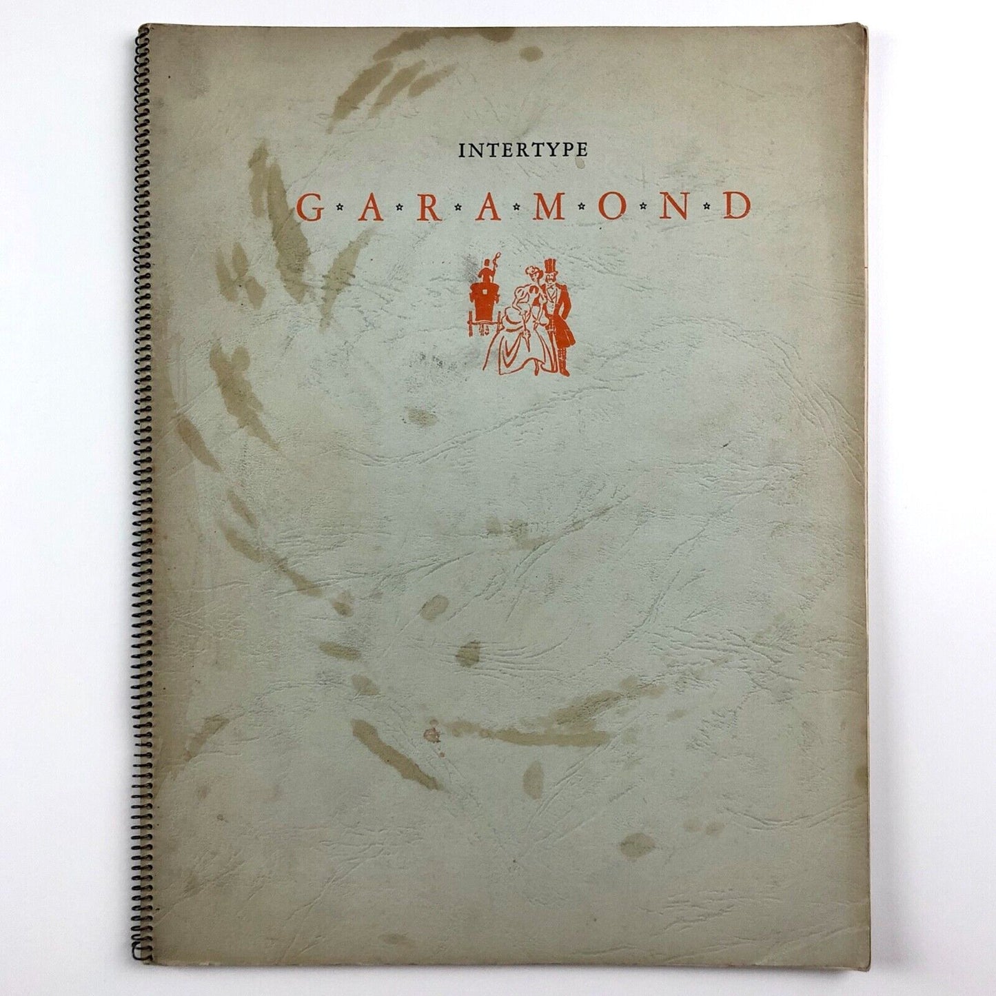 Intertype Garamond | Wire-bound type specimen brochure | Undated