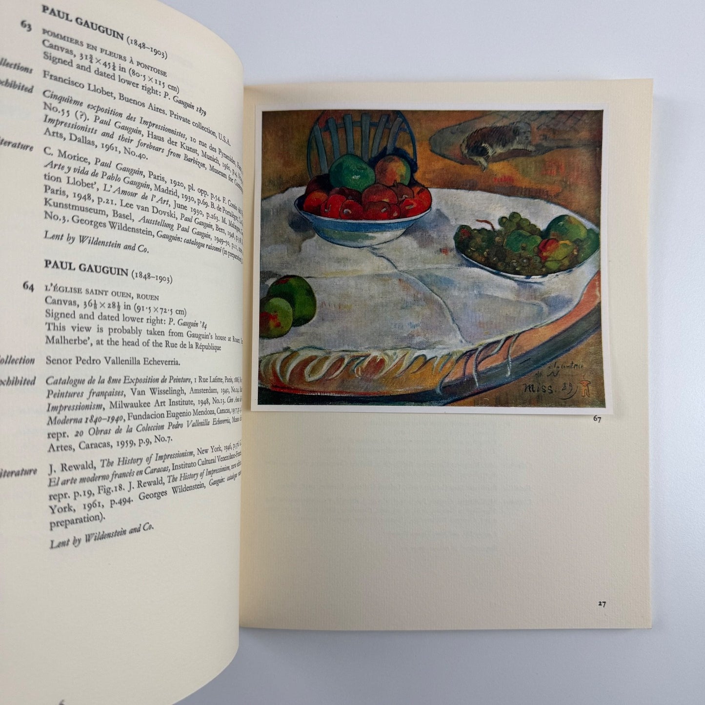The French Impressionists and some of their contemporaries | Wildenstein & Co 1963