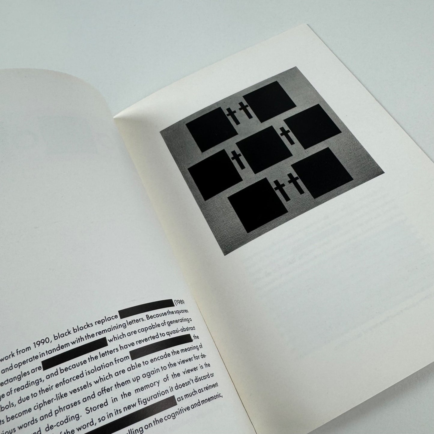 Kay Rosen. Painting 1990. Little Critic Pamphlet Three Victoria Miro Gallery