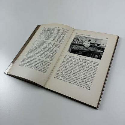 A Tour of The Temple Press. An account by James Thornton, MA of printing and binding books at the works of J.M. Dent & Sons Ltd, at Letchworth Garden City in Hertfordshire, 1935