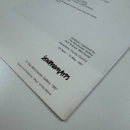Leaflet for Paintings and Drawings by Peter McCarthy Butlin's Bognor Regis 1987