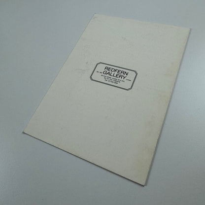 Promotional card Marc Vaux Works on paper from the 1960s Redfern Gallery 1993