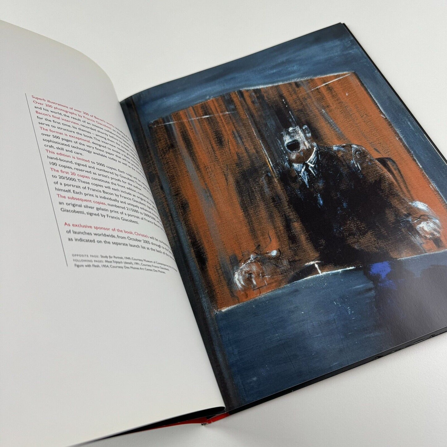 Francis Bacon by Francis Giacobetti | Promotional catalogue and DVD | Christie's, 2005