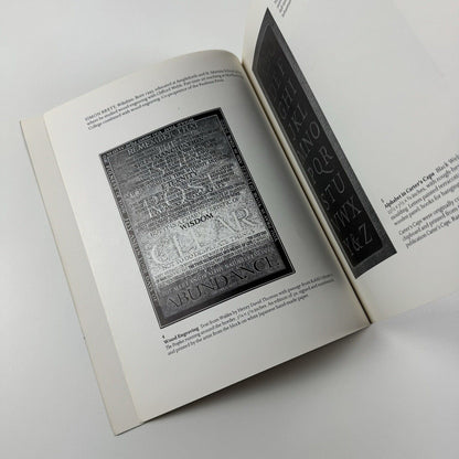 Contemporary British Lettering. A collection of newly commissioned works | Michael Taylor Rare Books, 1984