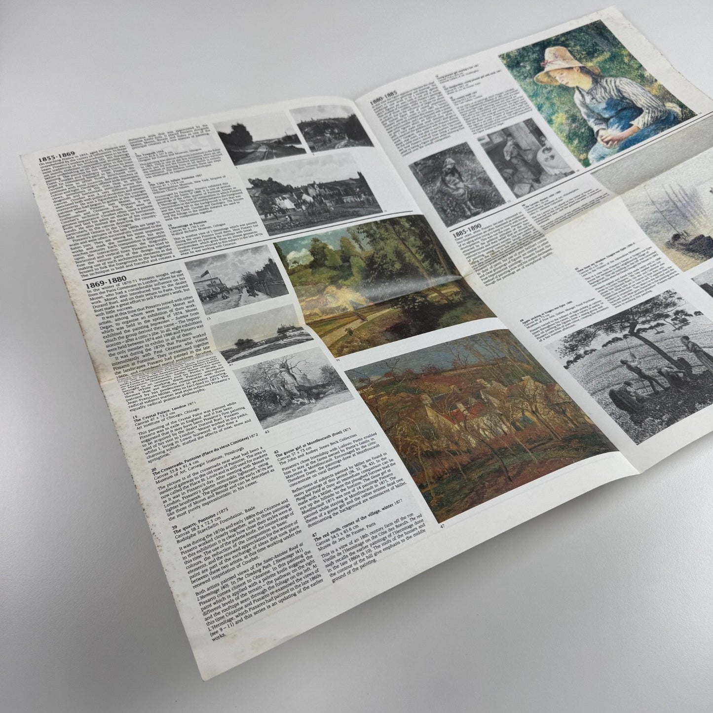 Gallery leaflet Camille Pissarro 1830-1903 | Hayward Gallery, Arts Council, 1981