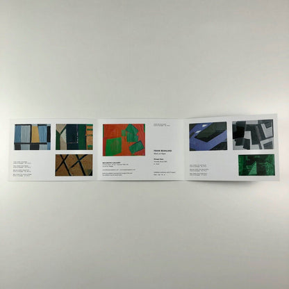 Leaflet for Frank Beanland: Works On Paper | Belgrave Gallery St. Ives, 2007