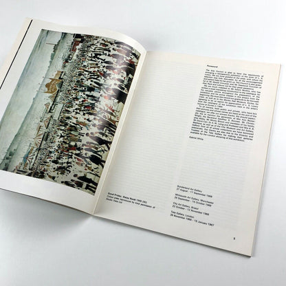 L. S. Lowry retrospective exhibition | Arts Council catalogue booklet, 1966