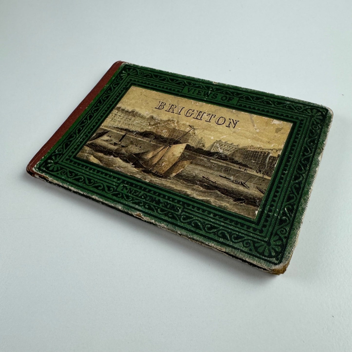 Views of Brighton | T. Nelson & Sons. Small pictorial fold-out guide book c1870s