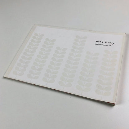Orla Kiely brochure for Spring/Summer 2007