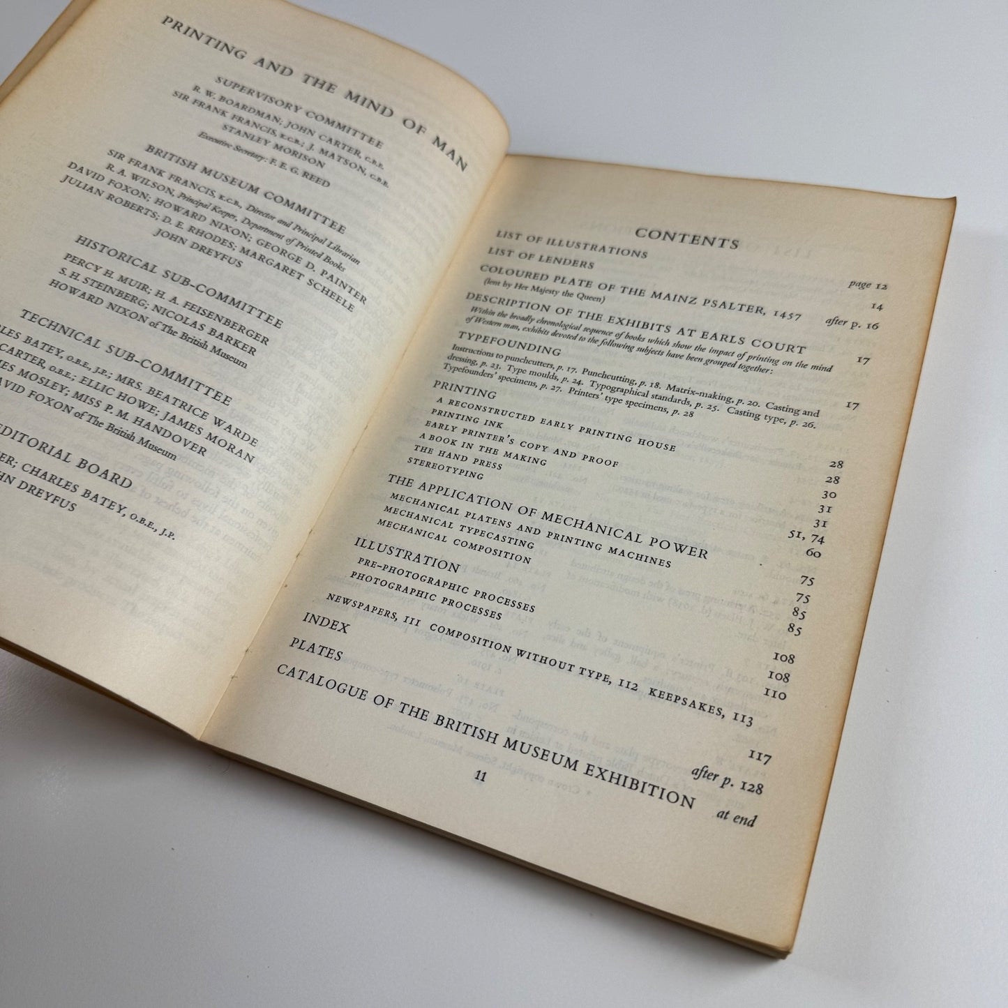 Printing and the Mind of Man | Catalogue of the exhibitions at The British Museum and Earls Court, London 16-27 July 1963
