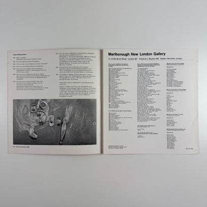 Jaap Wagemaker | Marlborough Fine Art cat.no. 123 design by Gordon House