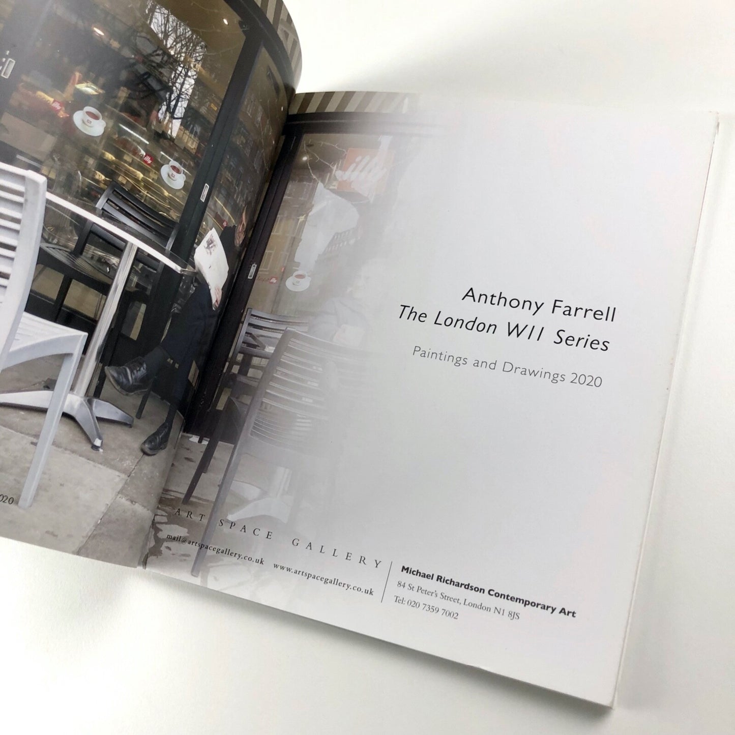 Anthony Farrell. The London W11 Series. Paintings and Drawings 2020 | Art Space Gallery catalogue, 2020