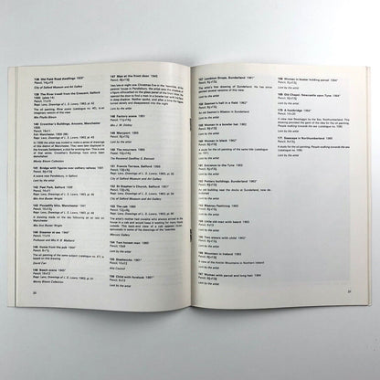 L. S. Lowry retrospective exhibition | Arts Council catalogue booklet, 1966