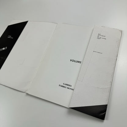 Volums. Gabriel Torres Monsó | Joan Casellas Espais Centre d'Art Contemporani, 1989 catalogue