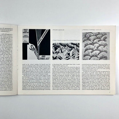 Paul Nash as Designer | Victoria & Albert Museum catalogue | Susan Lambert, 1975
