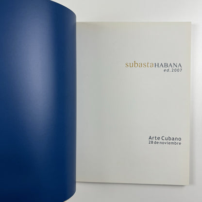 Subasta Habana ed 2007 | Arte Cubano – 28 November auction catalogue